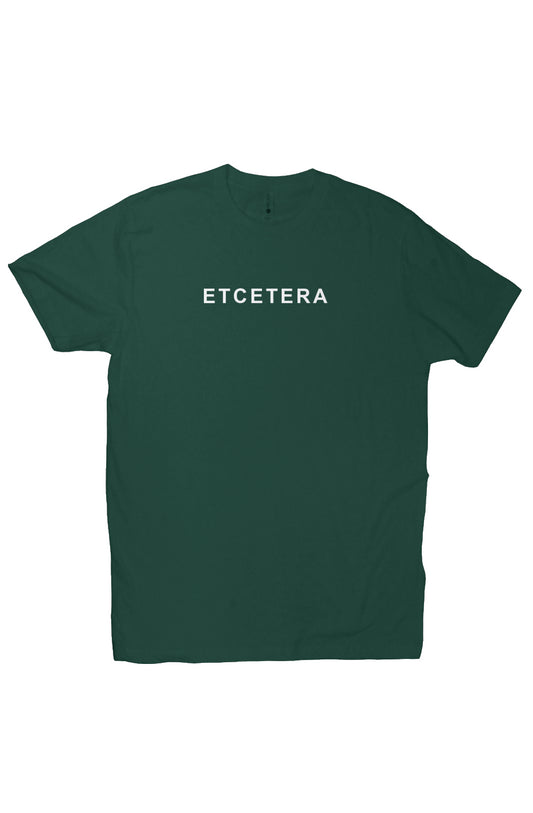 Text Logo Tee - Forest